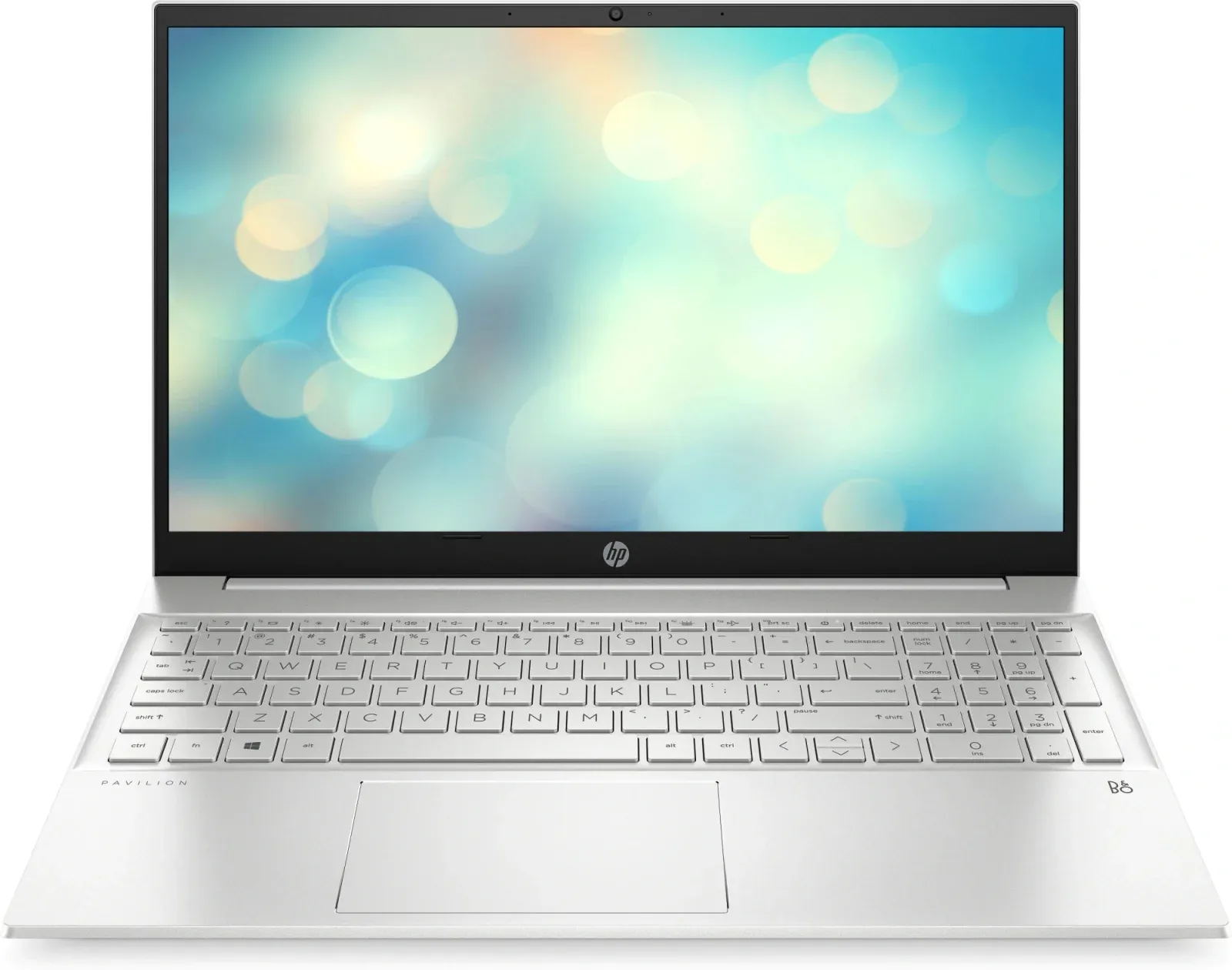 Ноутбук HP Pavilion 15-eh3047ci Ryzen 5 7530U 8Gb SSD512Gb AMD Radeon Graphics 15.6 IPS FHD 1920x1080 FreeDOS silver WiFi BT Cam 8F5H8EA - фото 1