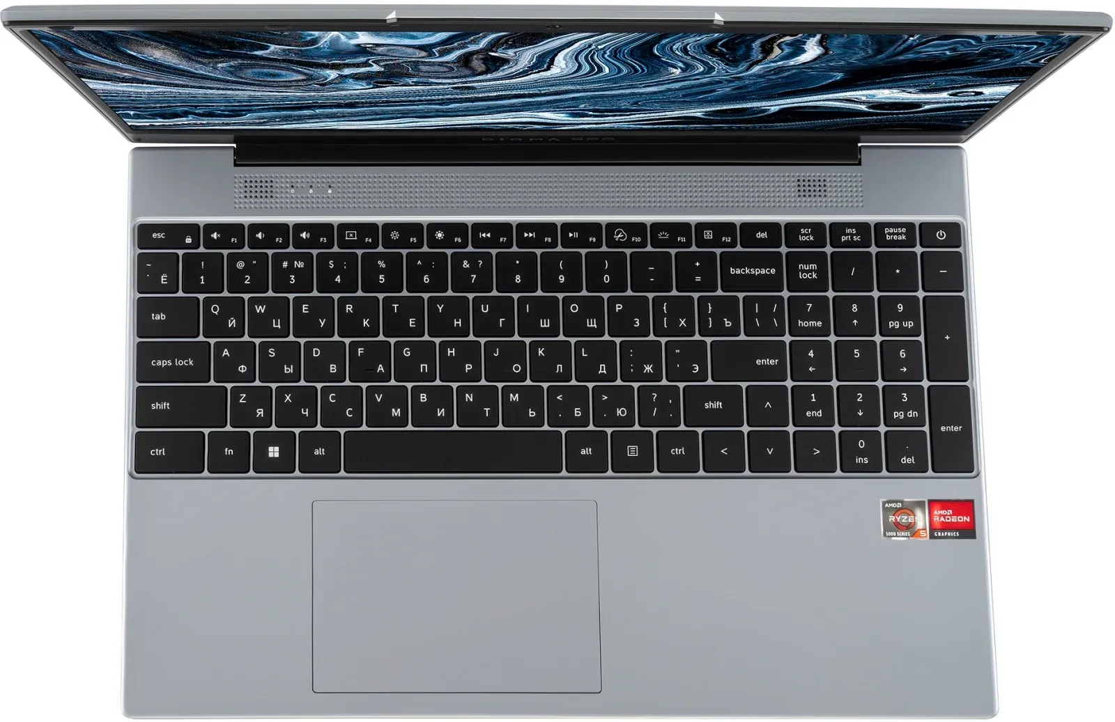 Ноутбук Digma Pro Breve Ryzen 5 Pro 5675U 8Gb SSD512Gb AMD Radeon Graphics 15.6 IPS FHD 1920x1080 Windows 11 Pro silver WiFi BT Cam 4500mAh DN15R5-8DXW06 - фото 4