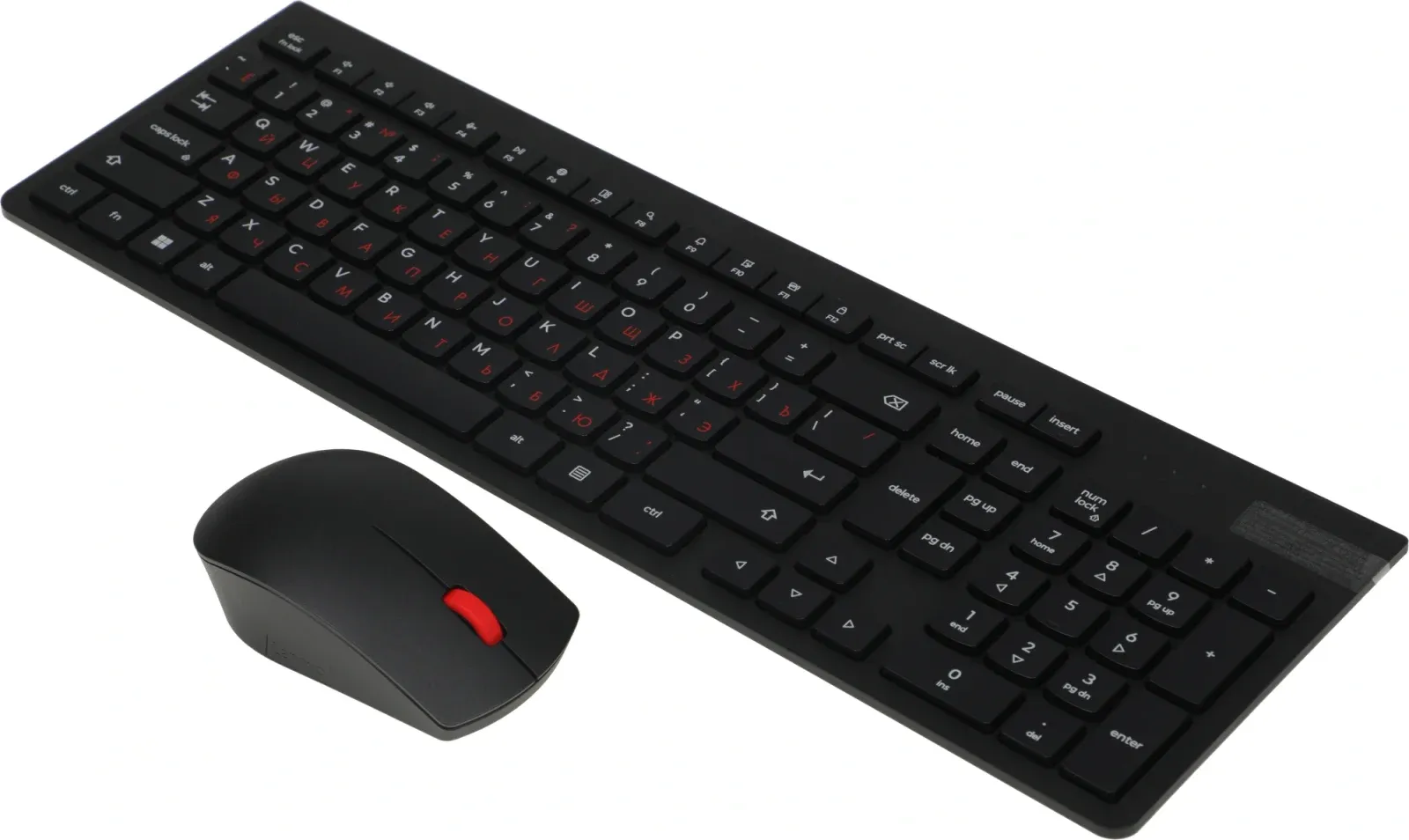 Клавиатура + мышь Lenovo Essential Gen2 клав:черный мышь:черный USB беспроводная 4X31N50736 - фото 2