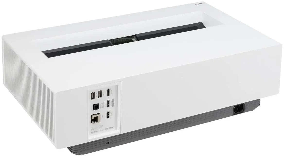 Проектор LG CineBeam HU715QW DLP 2500Lm LS 3840x2160 3000000:1 ресурс лампы:20000часов 2xUSB typeA 3xHDMI 11.1кг, белый - фото 7