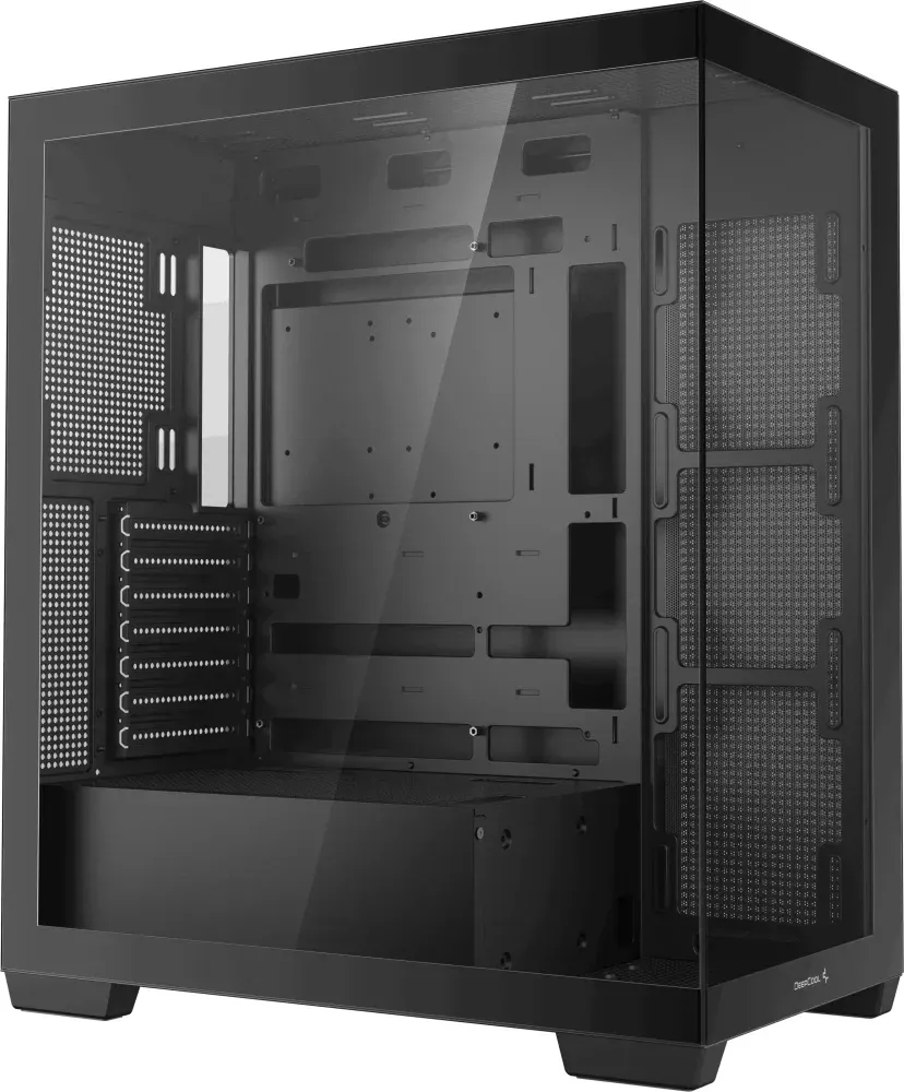 Корпус Deepcool CG580 черный без БП ATX 10x120mm 3x140mm 2xUSB3.0 audio bott PSU - фото 2