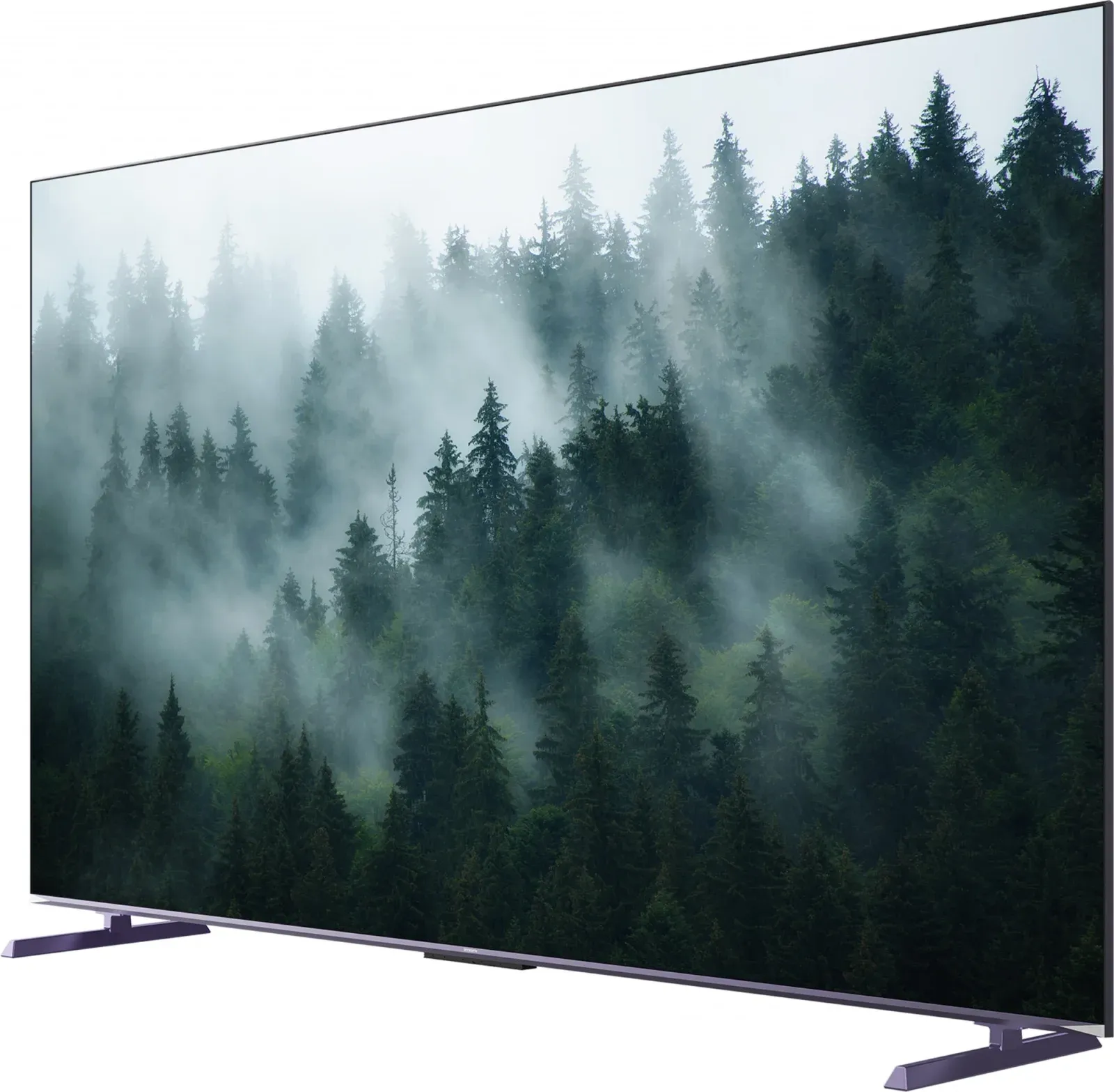 Телевизор QLED Skyworth 100 100Q78G Google TV Frameless фиолетовый 4K Ultra HD 120Hz DVB-T DVB-T2 DVB-C DVB-S DVB-S2 USB WiFi Smart TV - фото 2