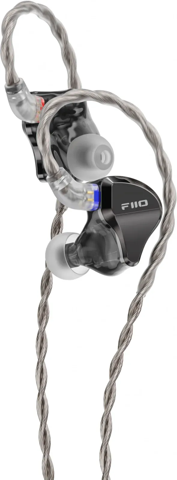 Наушники внутриканальные Fiio JH5 1.2м черный проводные в ушной раковине - фото 2
