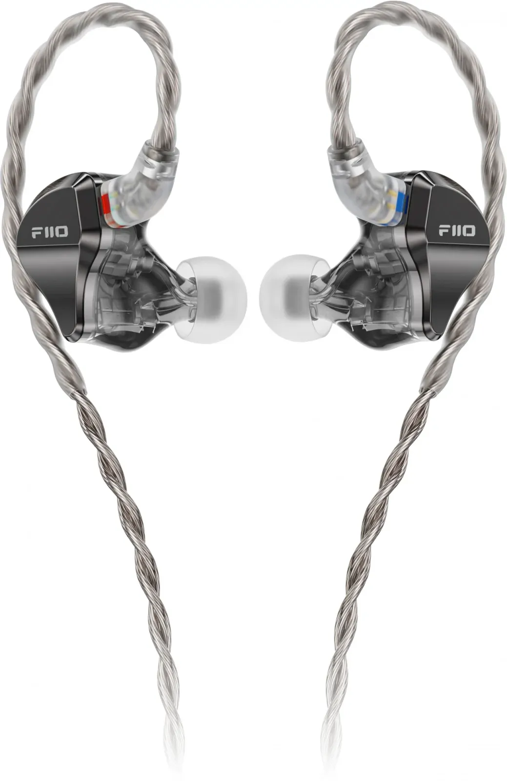 Наушники внутриканальные Fiio JH5 1.2м черный проводные в ушной раковине - фото 3