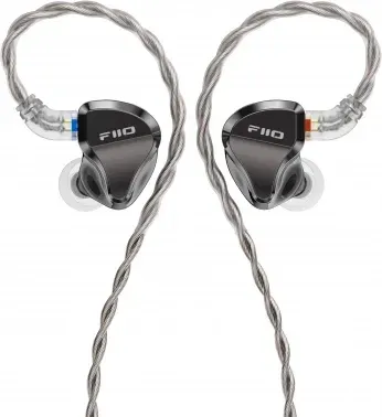 Наушники внутриканальные Fiio JH5 1.2м черный проводные в ушной раковине - фото 4