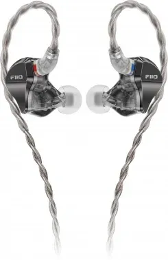 Наушники внутриканальные Fiio JH5 1.2м черный проводные в ушной раковине - фото 6