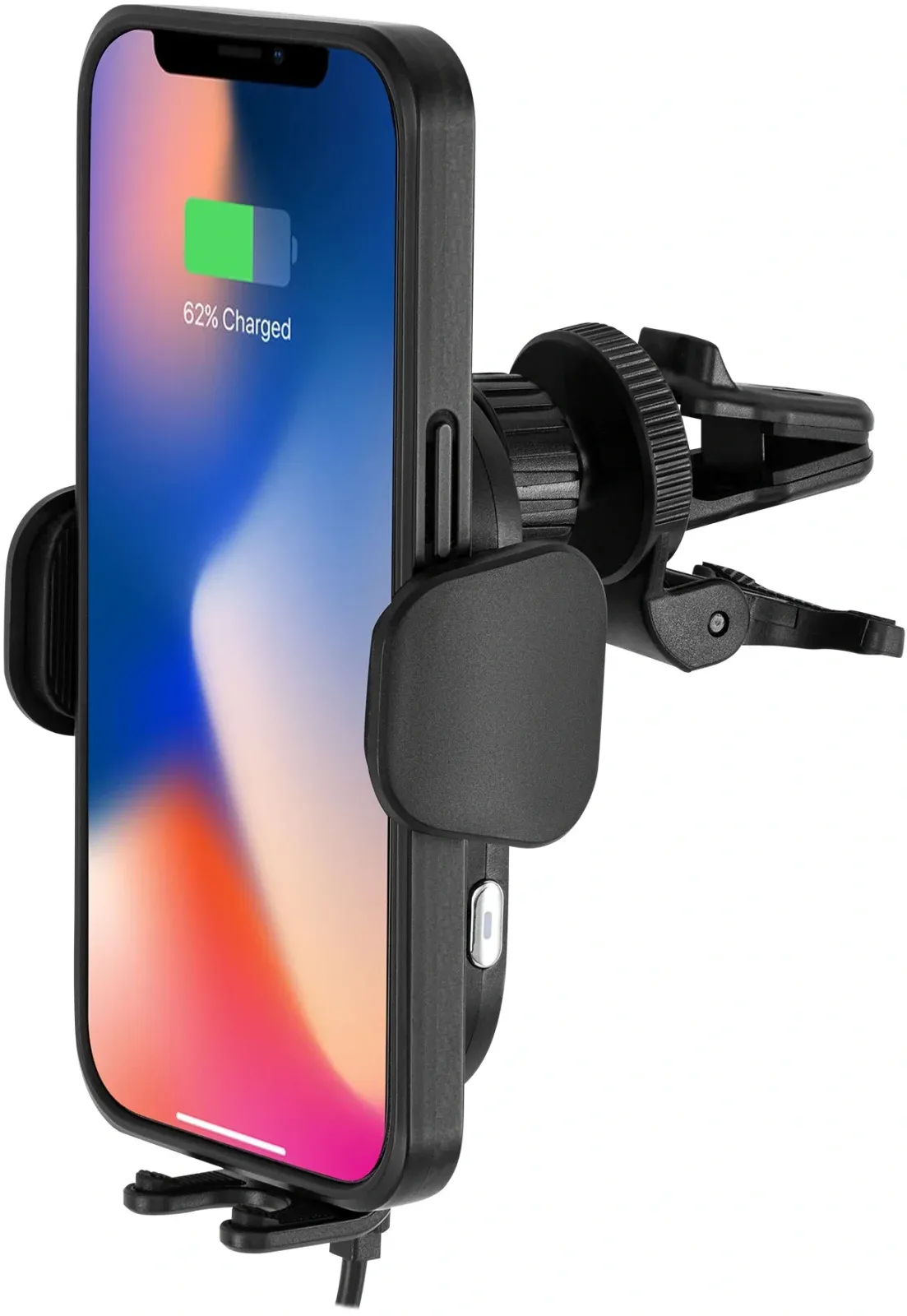Автомобильное зар./устр. Buro BUQC15 15W 2.5A QI USB-C универсальное черный BUQ15AC00BK - фото 3