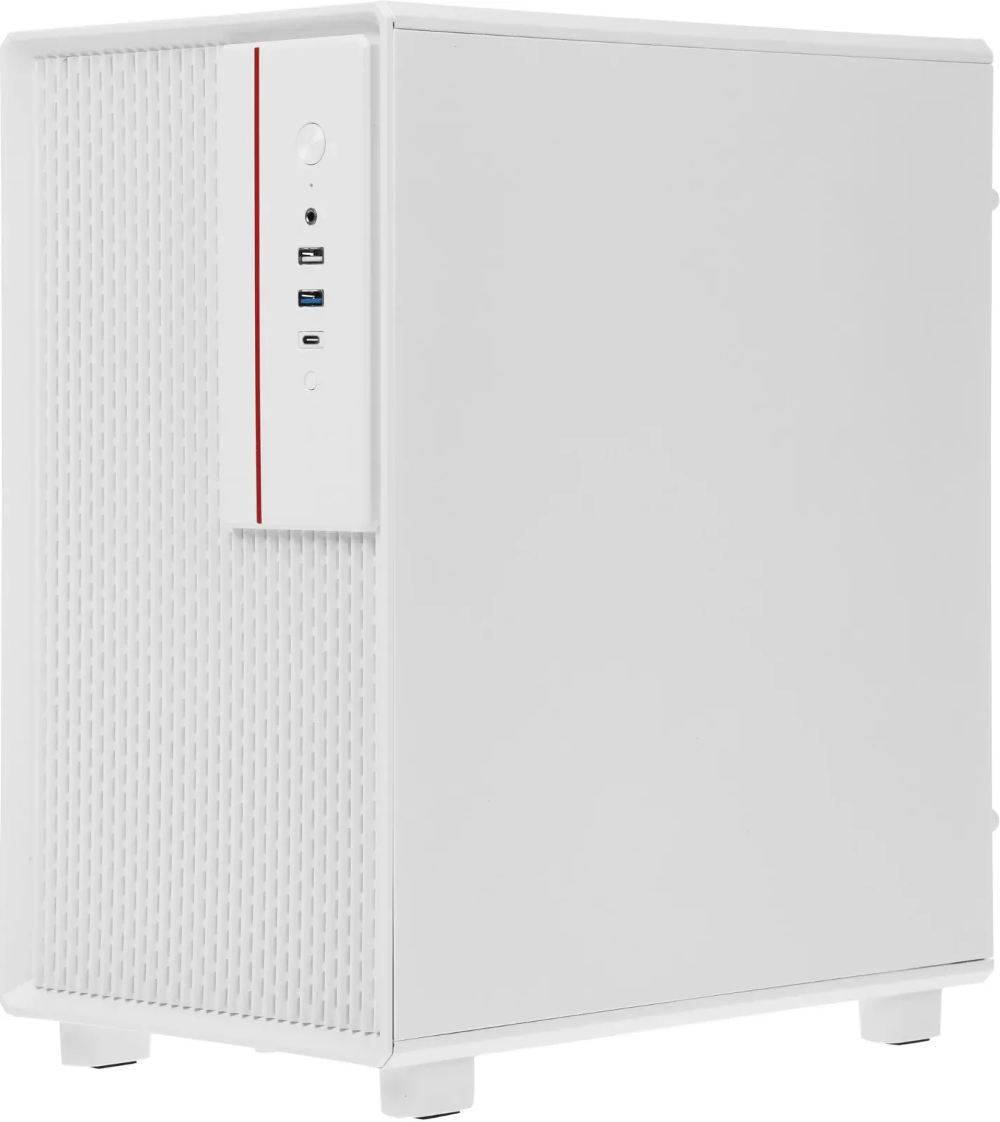 Корпус Accord M3301 белый без БП mATX 6x120mm 2x140mm 1xUSB2.0 1xUSB3.0 audio bott PSU - фото 4