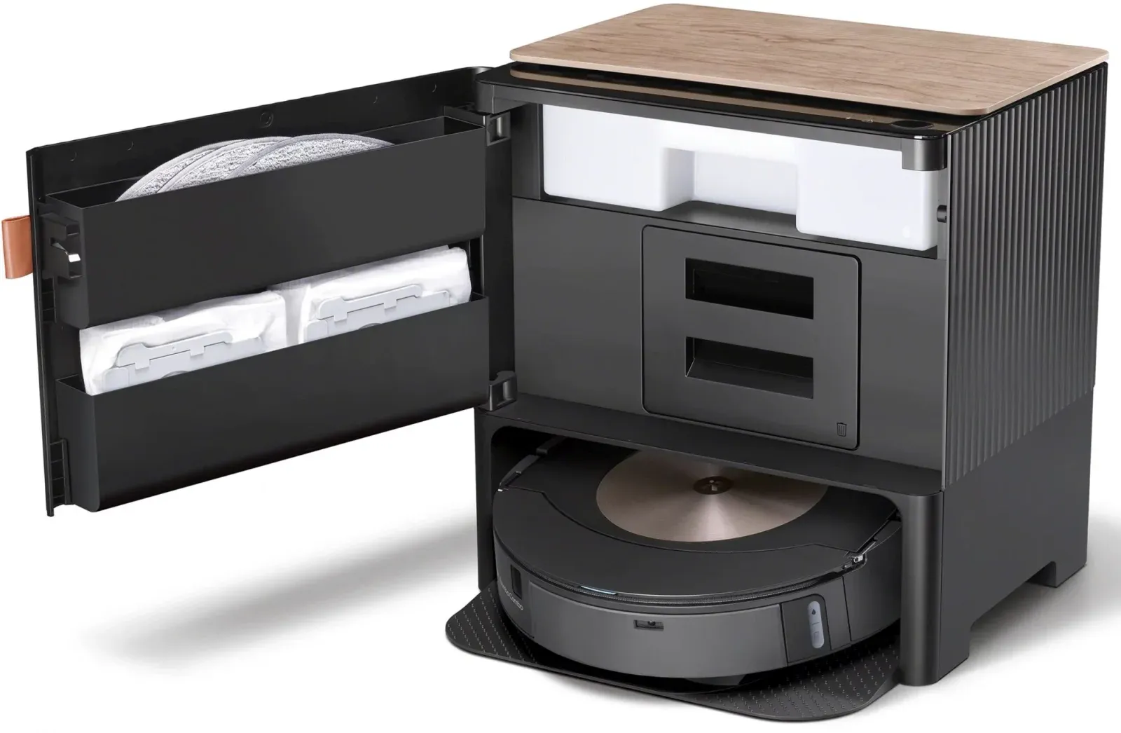 Пылесос-робот Irobot Roomba Combo J9+ 70Вт черный в компл.:2мешка - фото 2