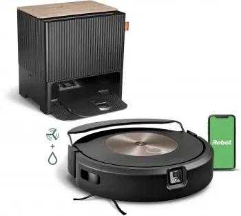 Пылесос-робот Irobot Roomba Combo J9+ 70Вт черный в компл.:2мешка - фото 8