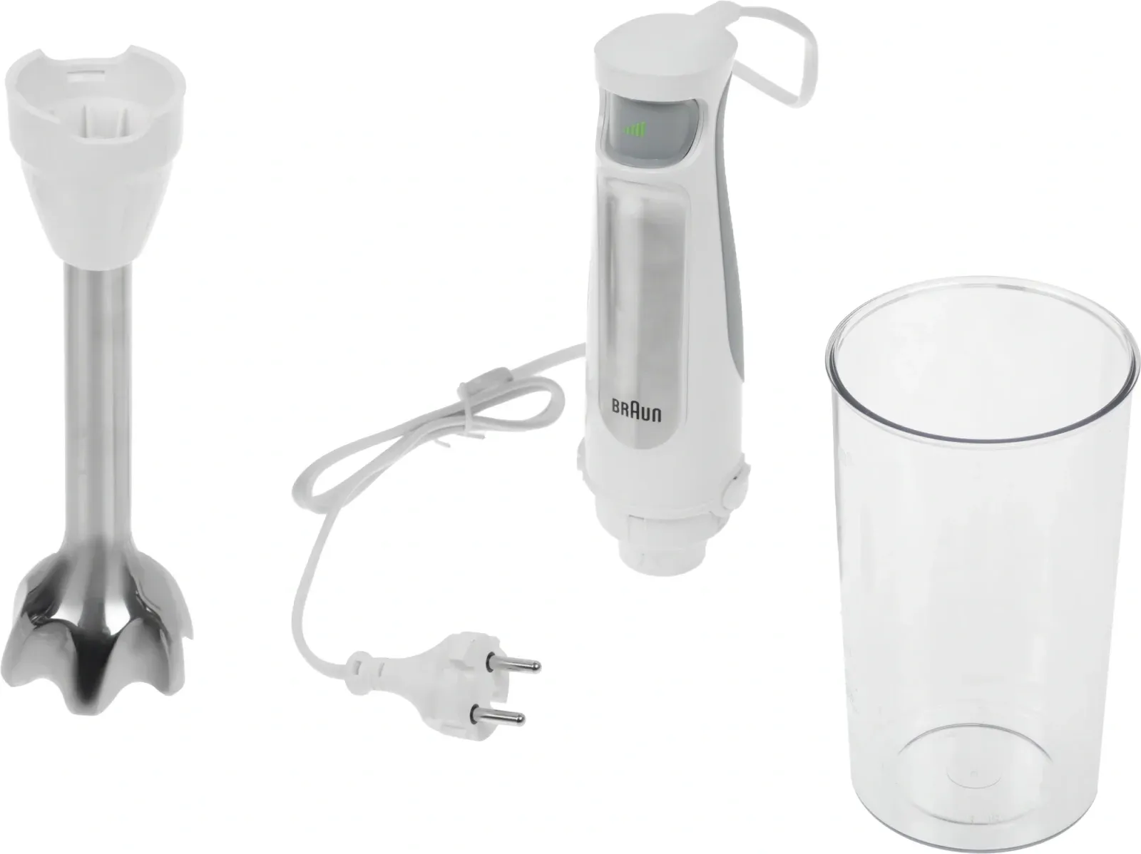 Блендер погружной Braun MultiQuick 7 MQ7000 WH 1000Вт белый/серебристый - фото 4