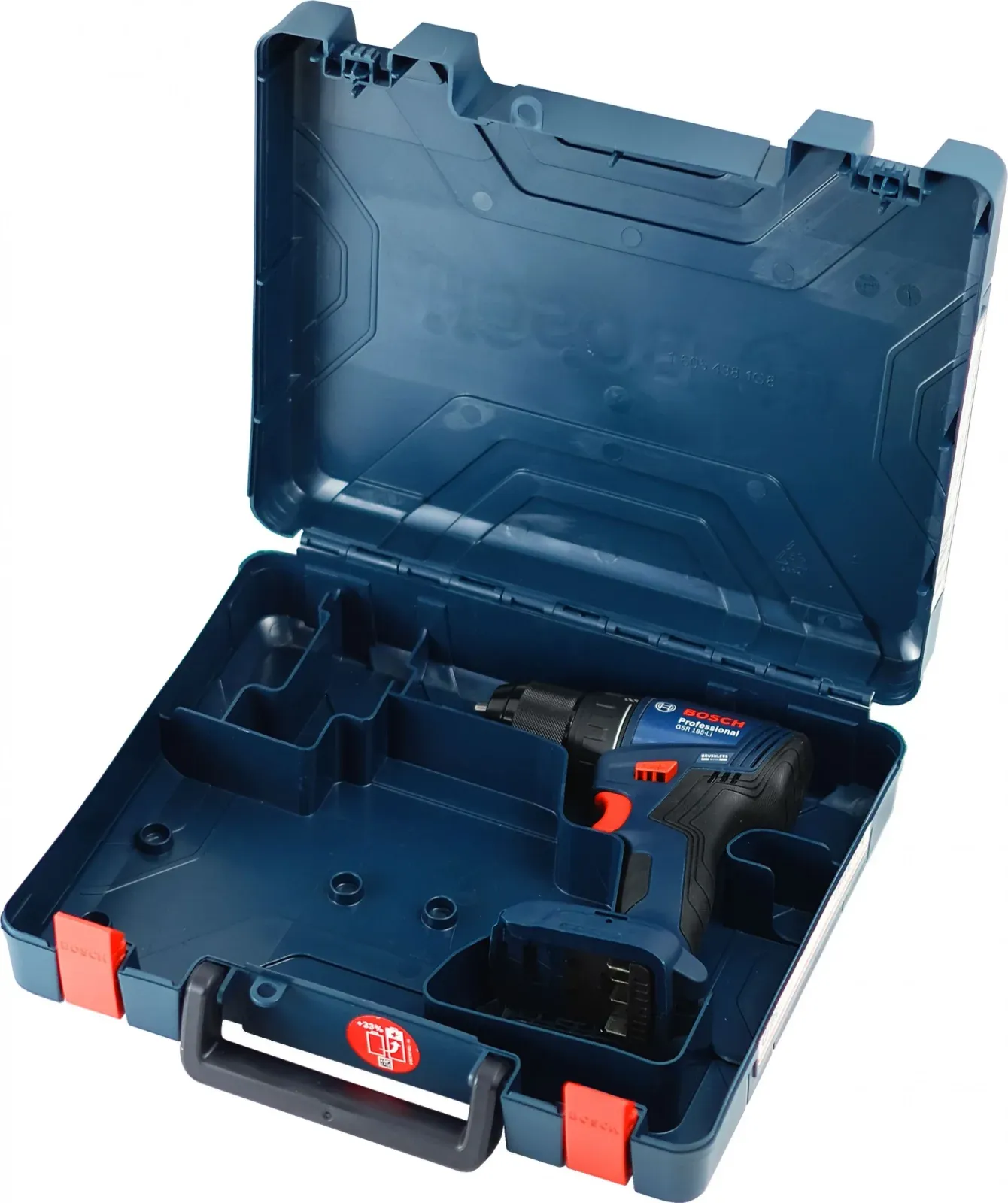 Дрель-шуруповерт Bosch GSR 185-LI аккум. патрон:быстрозажимной кейс в комплекте 06019K3003 - фото 6