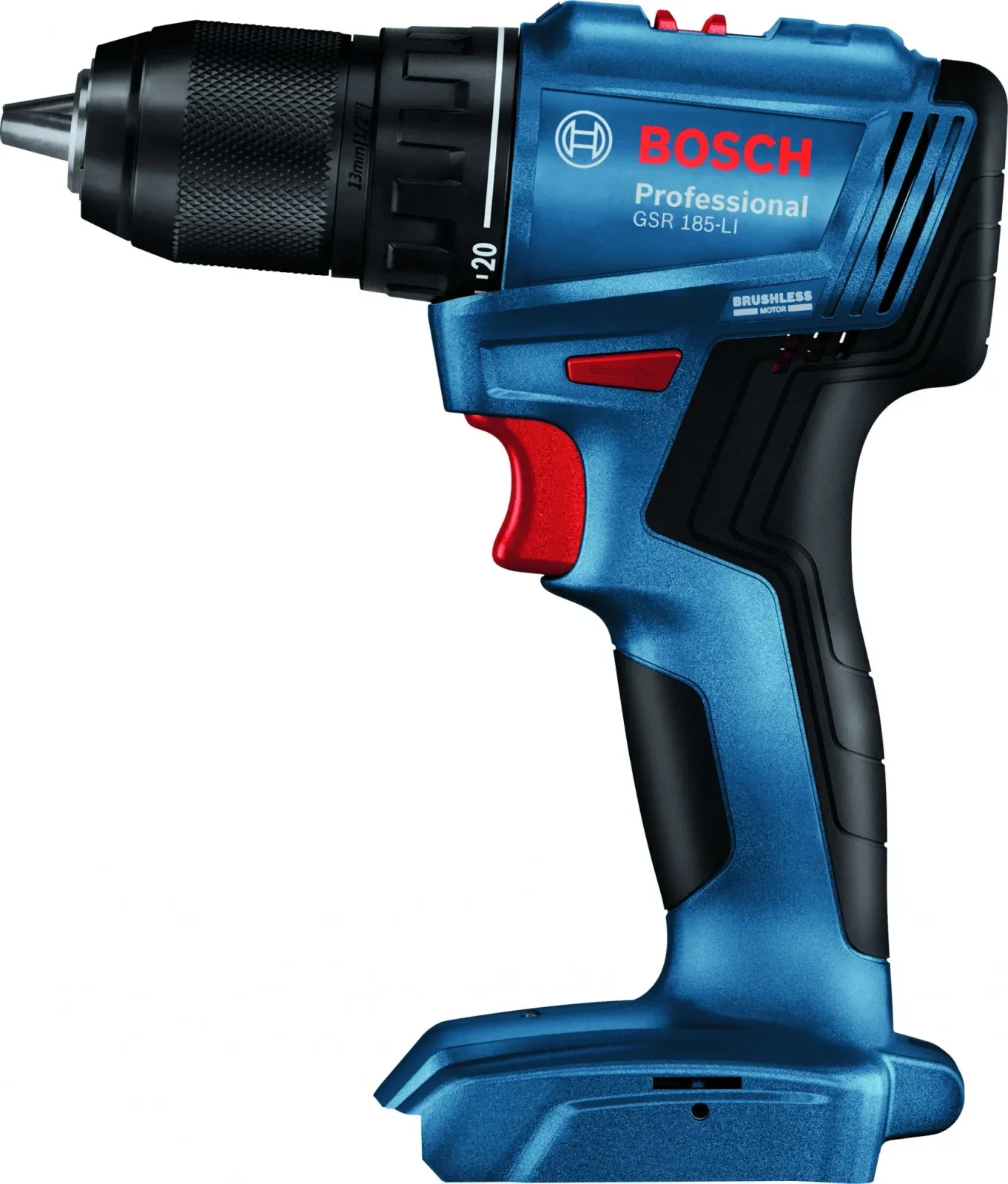 Дрель-шуруповерт Bosch GSR 185-LI аккум. патрон:быстрозажимной кейс в комплекте 06019K3003 - фото 8