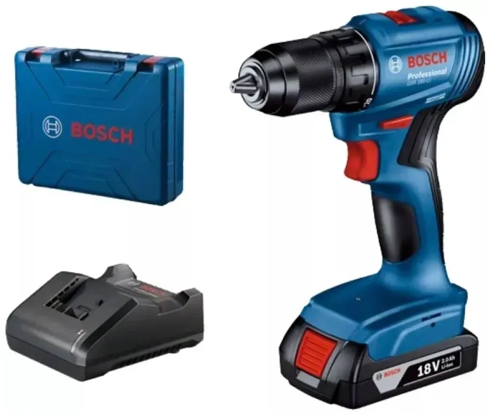 Дрель-шуруповерт Bosch GSB 185-LI аккум. патрон:быстрозажимной кейс в комплекте 06019K3101 - фото 5