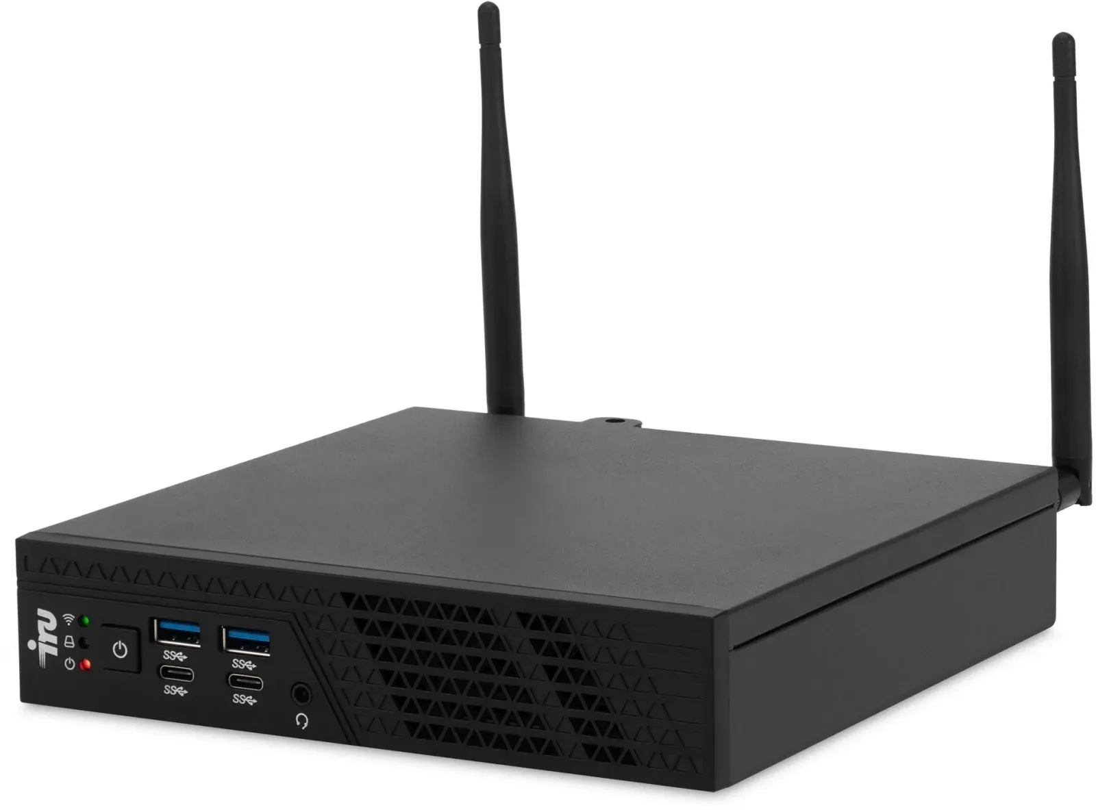 Неттоп IRU 310H6ITF i3 12100 3.3 8Gb SSD256Gb UHDG 730 Windows 11 Pro GbitEth WiFi BT 90W черный 2031363 - фото 1