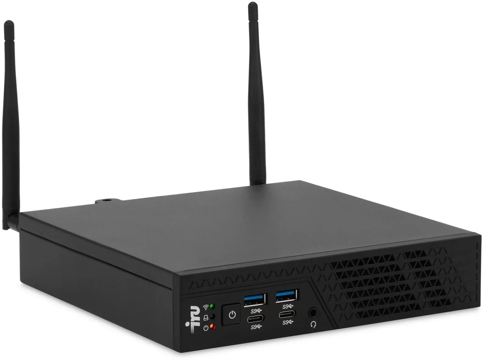Неттоп IRU 310H6ITF i3 12100 3.3 8Gb SSD256Gb UHDG 730 без ОС GbitEth WiFi BT черный 2031369 - фото 2
