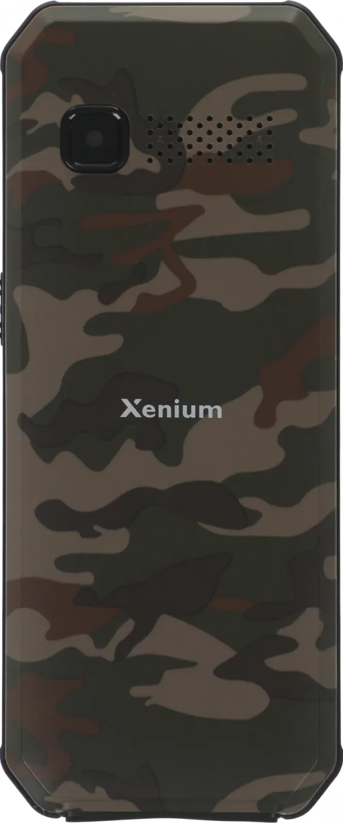 Мобильный телефон XENIUM X300 зеленый моноблок 2Sim 2.8 240x320 Nucleus 0.3Mpix GSM900/1800 MP3 FM microSD max32Gb - фото 5