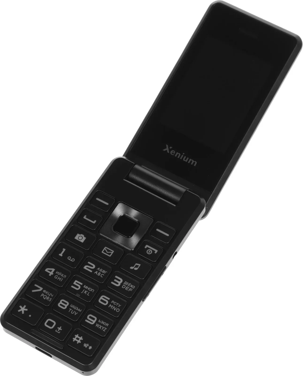 Мобильный телефон Xenium X600 темно-серый раскладной 2Sim 2.4 240x320 Nucleus 0.3Mpix GSM900/1800 MP3 FM microSD max32Gb - фото 7