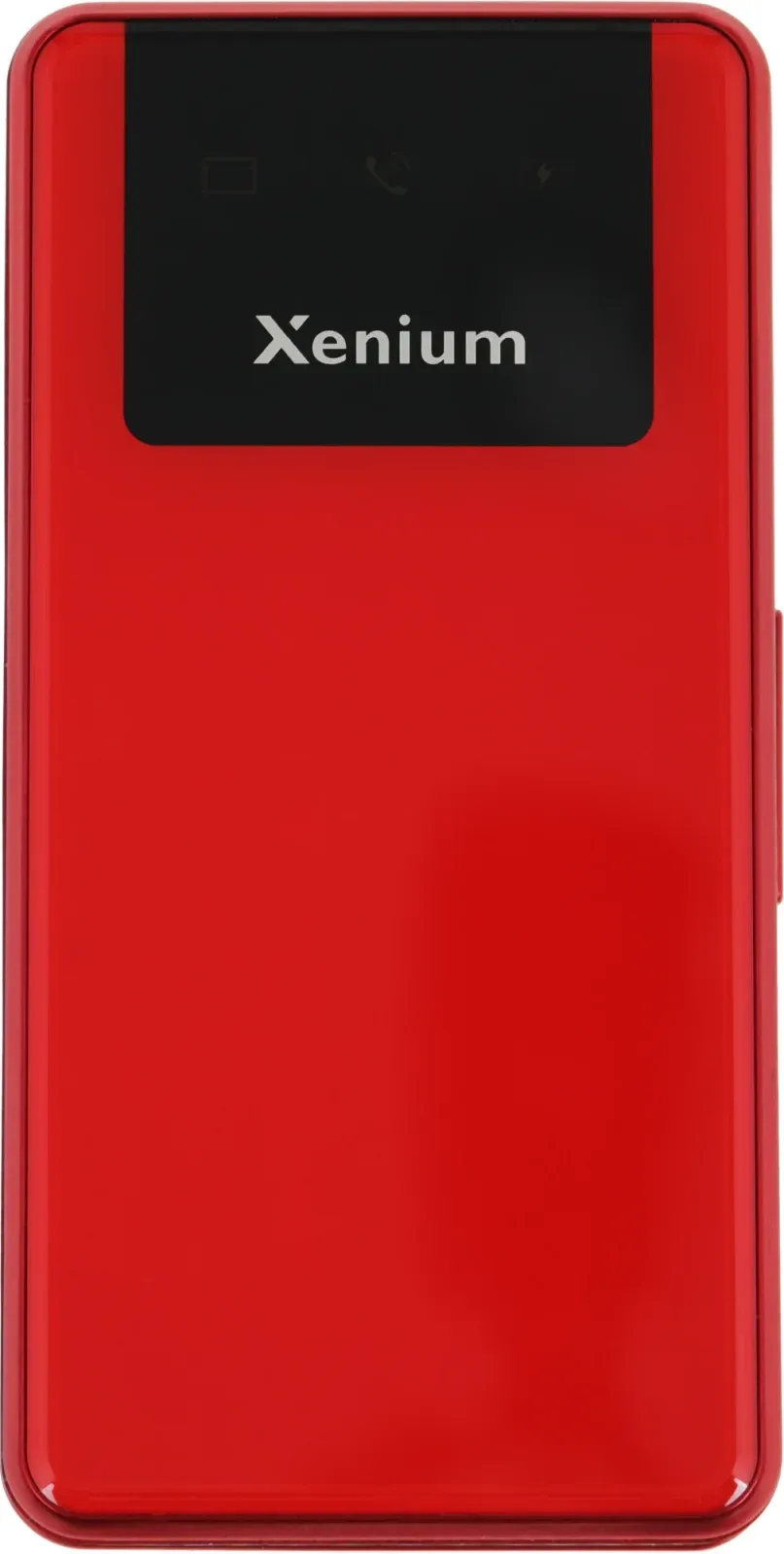 Мобильный телефон Xenium X600 красный раскладной 2Sim 2.4 240x320 Nucleus 0.3Mpix GSM900/1800 MP3 FM microSD max32Gb - фото 5