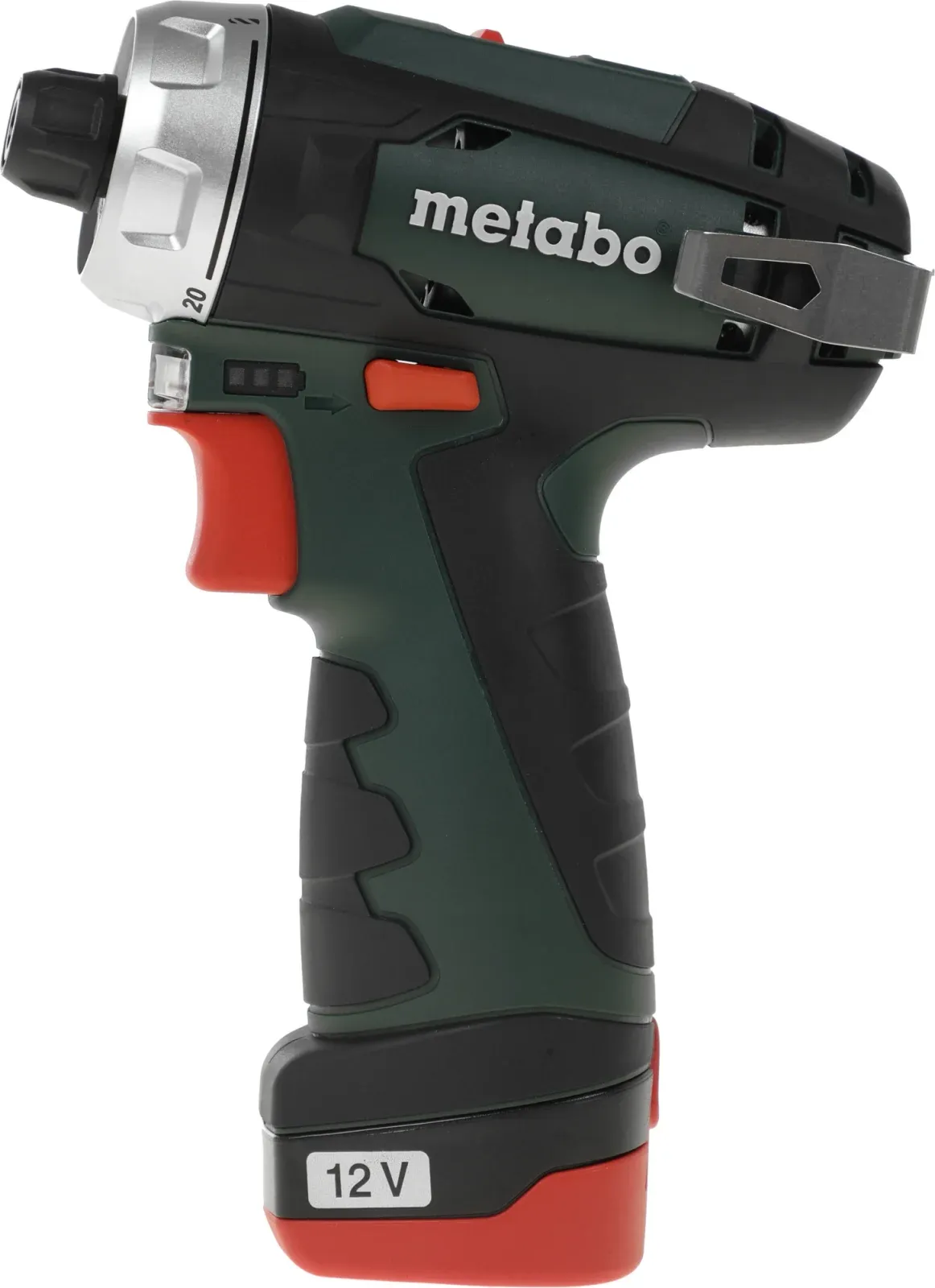 Дрель-шуруповерт Metabo Powermaxx BS Basic Set с набором оснастки аккум. патрон:быстрозажимной кейс в комплекте 600080880 - фото 4