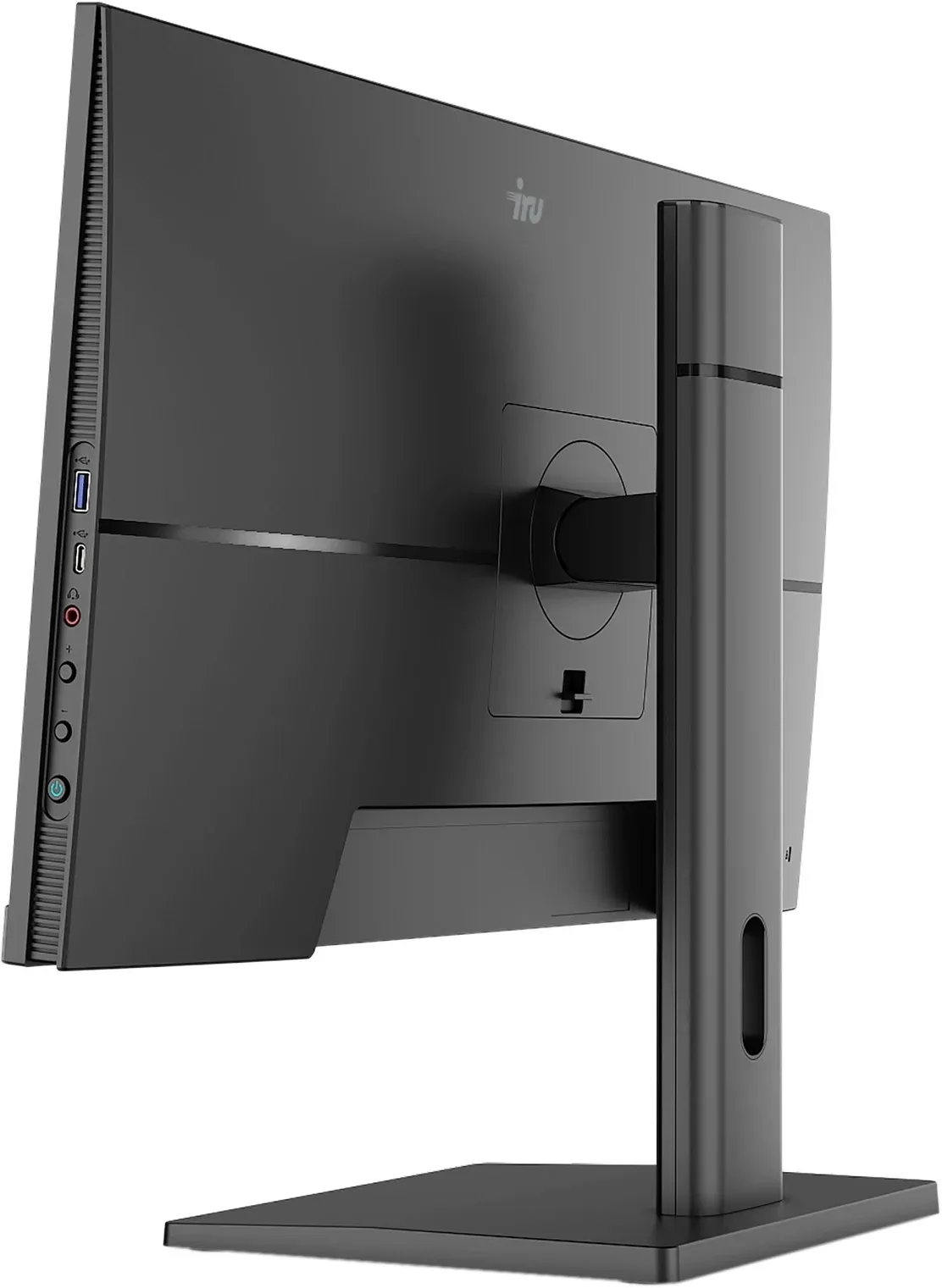 Моноблок IRU Tactio 23.8 Full HD i5 12450H 2 16Gb SSD512Gb UHDG без ОС GbitEth WiFi BT 90W Cam черный 1920x1080 - фото 2