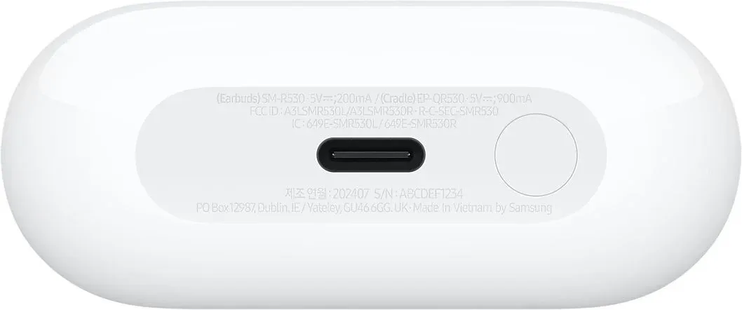 Гарнитура вкладыши Samsung Galaxy Buds 3 белый беспроводные bluetooth в ушной раковине SM-R530NZWACIS - фото 5