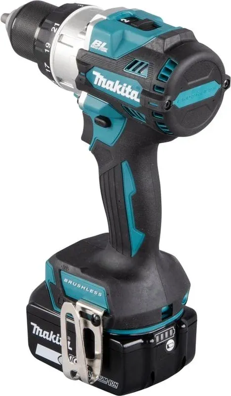 Дрель-шуруповерт Makita DDF486RT 18Вт аккум. патрон:быстрозажимной кейс в комплекте - фото 3