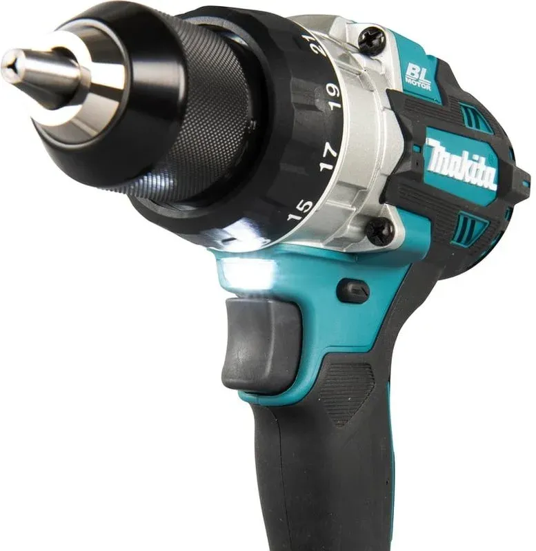 Дрель-шуруповерт Makita DDF486RT 18Вт аккум. патрон:быстрозажимной кейс в комплекте - фото 5