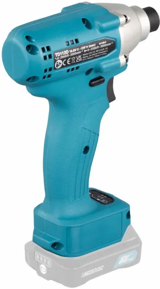 Гайковерт Makita TD112DMZ 12Вт аккум. патрон:шестигр.1/4 - фото 4