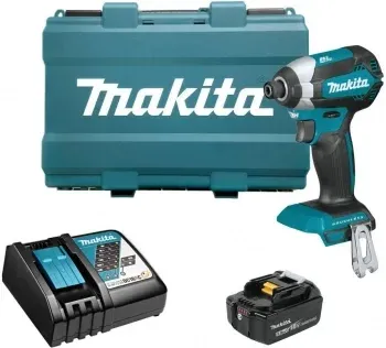 Шуруповерт Makita DTD153RT 18Вт аккум. патрон:шестигр.1/4 кейс в комплекте - фото 2