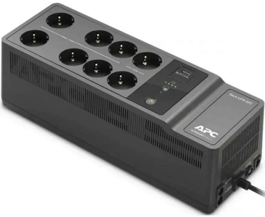Источник бесперебойного питания APC Back-UPS BE650G2-GR 400Вт 650ВА черный - фото 5