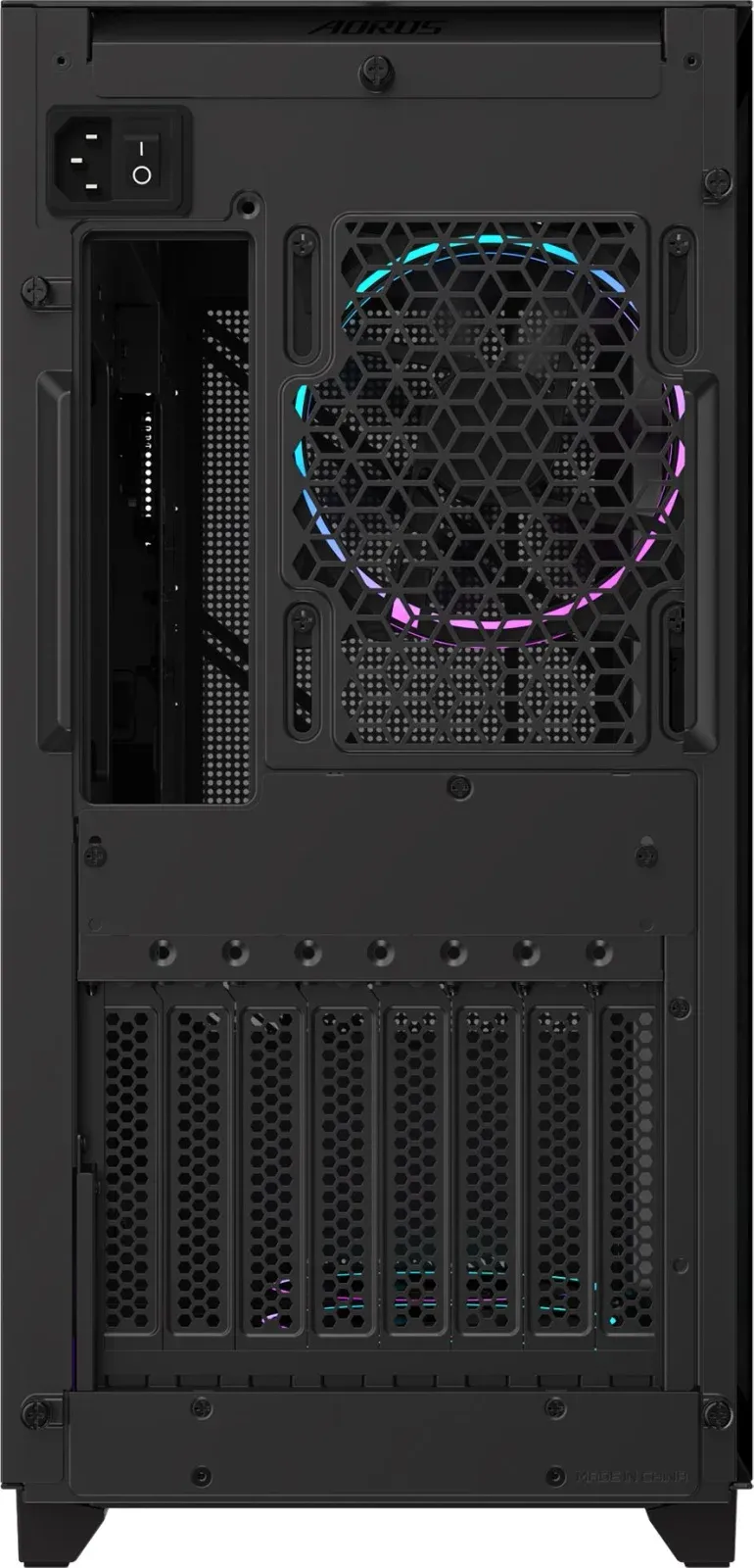 Корпус Gigabyte GB-AC400G черный без БП ATX 5x120mm 2x140mm 2xUSB3.0 audio bott PSU - фото 8