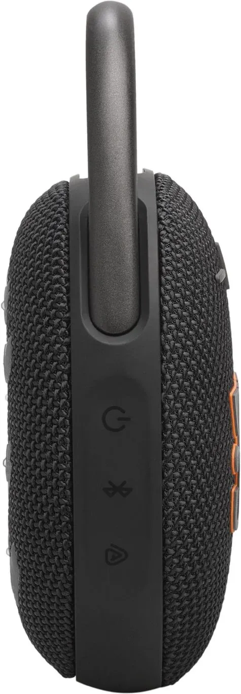 Колонка порт. JBL Clip 5 черный 7W Mono BT 10м 1400mAh - фото 1