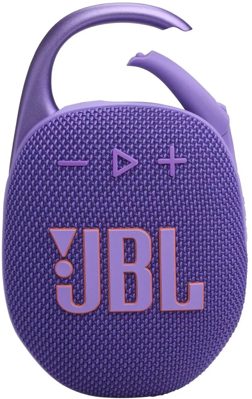 Колонка порт. JBL Clip 5 пурпурный 7W Mono BT 10м 1400mAh - фото 2