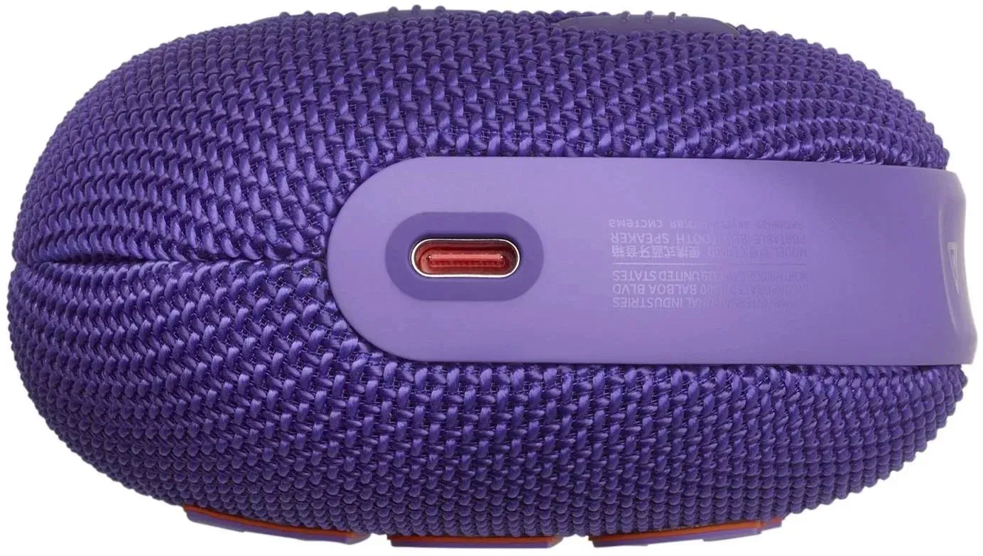 Колонка порт. JBL Clip 5 пурпурный 7W Mono BT 10м 1400mAh - фото 6