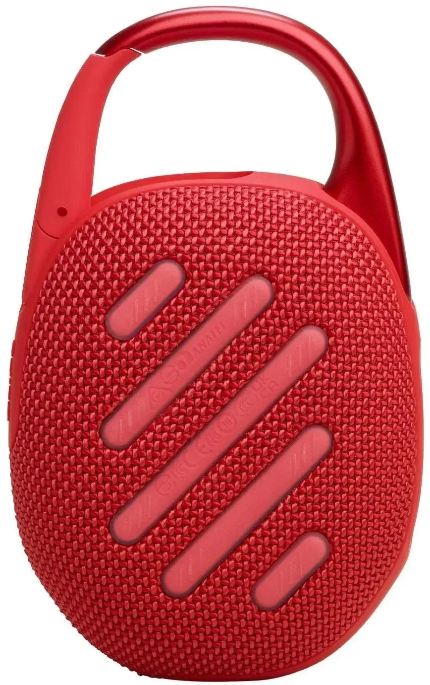 Колонка порт. JBL Clip 5 красный 7W Mono BT 10м 1400mAh - фото 6