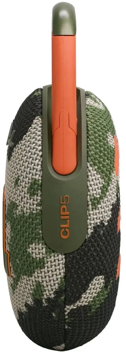 Колонка порт. JBL Clip 5 камуфляж 7W Mono BT 10м 1400mAh - фото 2