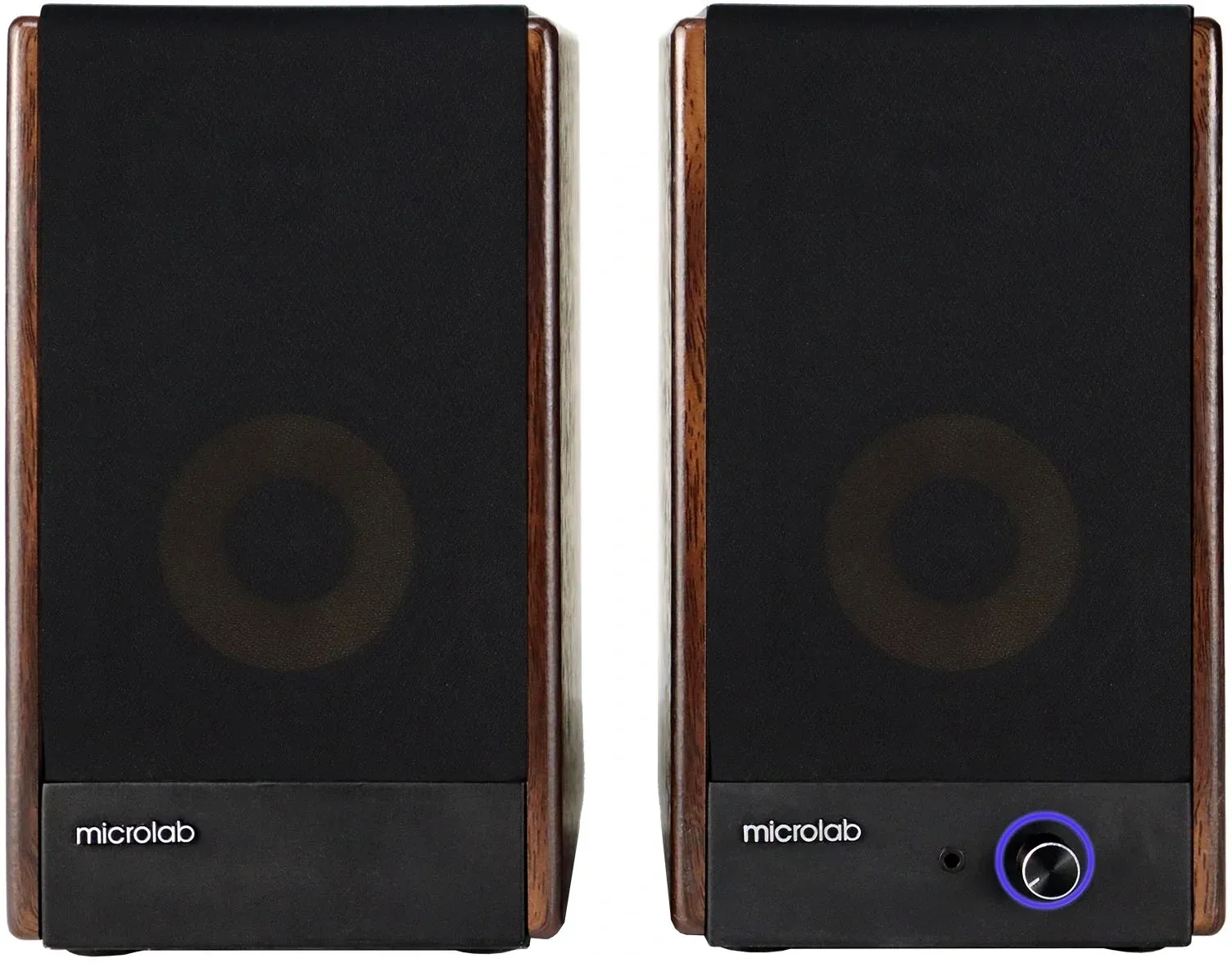 Колонки Microlab Solo 4 2.0 коричневый 60Вт BT - фото 2