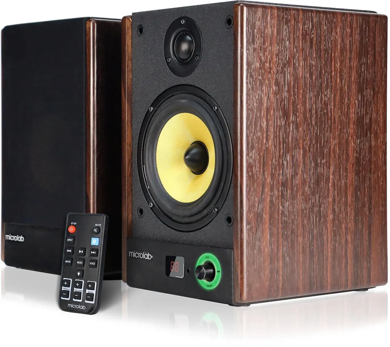 Колонки Microlab Solo 5 2.0 коричневый 90Вт BT - фото 2