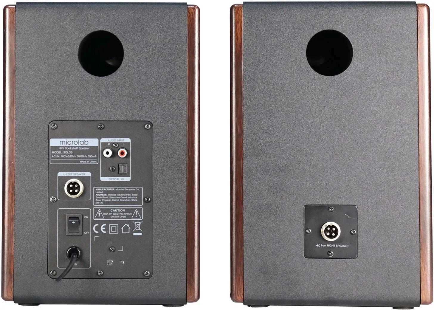 Колонки Microlab Solo 5 2.0 коричневый 90Вт BT - фото 6