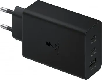 Сетевое зар./устр. Samsung EP-T6530 65W 3A PD USB/2xUSB Type-C для Samsung черный EP-T6530NBEGEU - фото 8