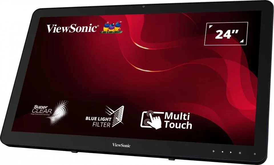 Монитор ViewSonic 23.6 TD2430 черный VA LED 16:9 HDMI M/M матовая 200cd 178гр/178гр 1920x1080 75Hz VGA DP FHD USB Touch 5.51кг - фото 7