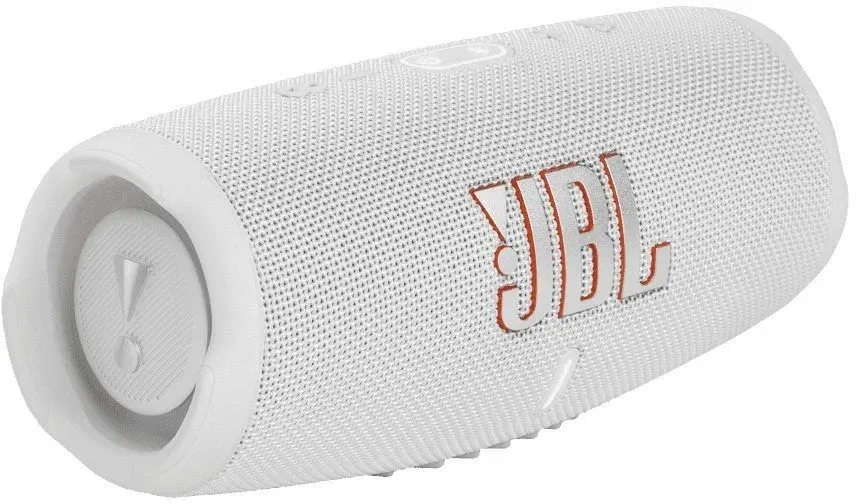 Колонка порт. JBL Charge 5 белый 40W 2.0 BT 15м 7500mAh JBLCHARGE5WHT - фото 1