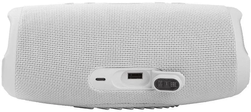 Колонка порт. JBL Charge 5 белый 40W 2.0 BT 15м 7500mAh JBLCHARGE5WHT - фото 5