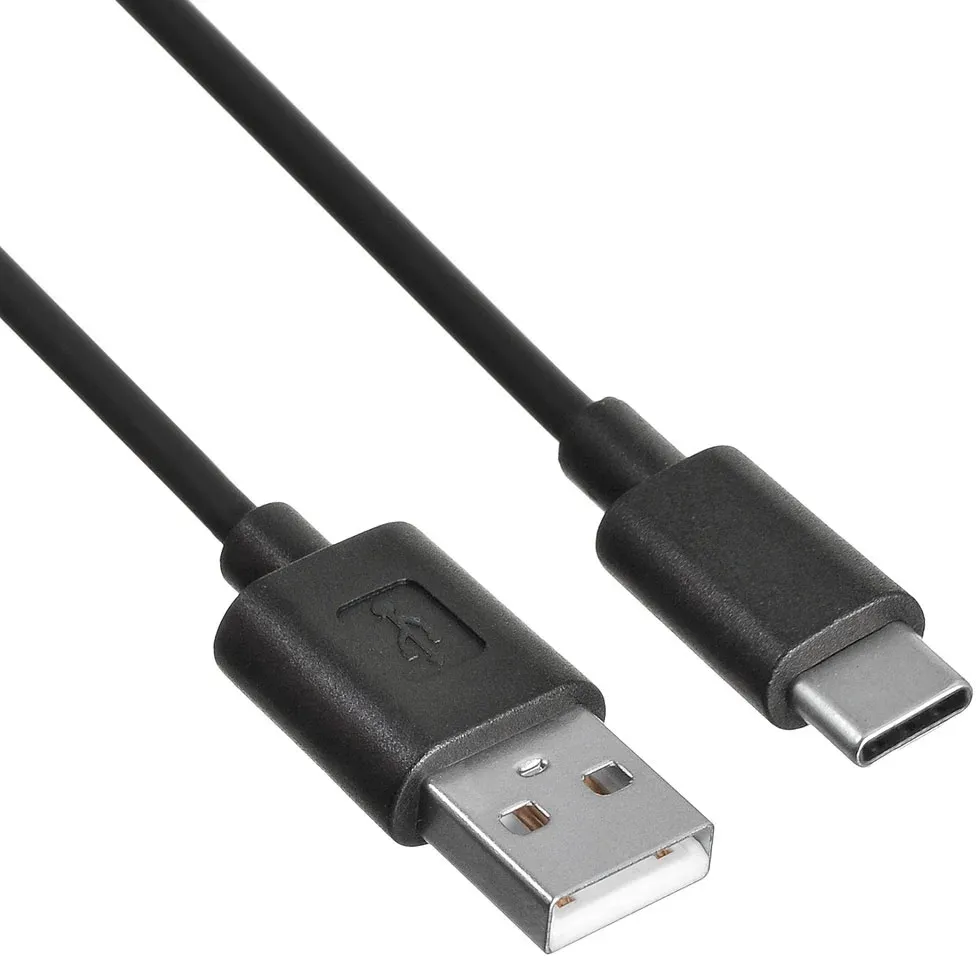 Кабель KingPrice KP-USBAC-2A-1.5M USB m-USB Type-C m 1.5м черный - фото 1