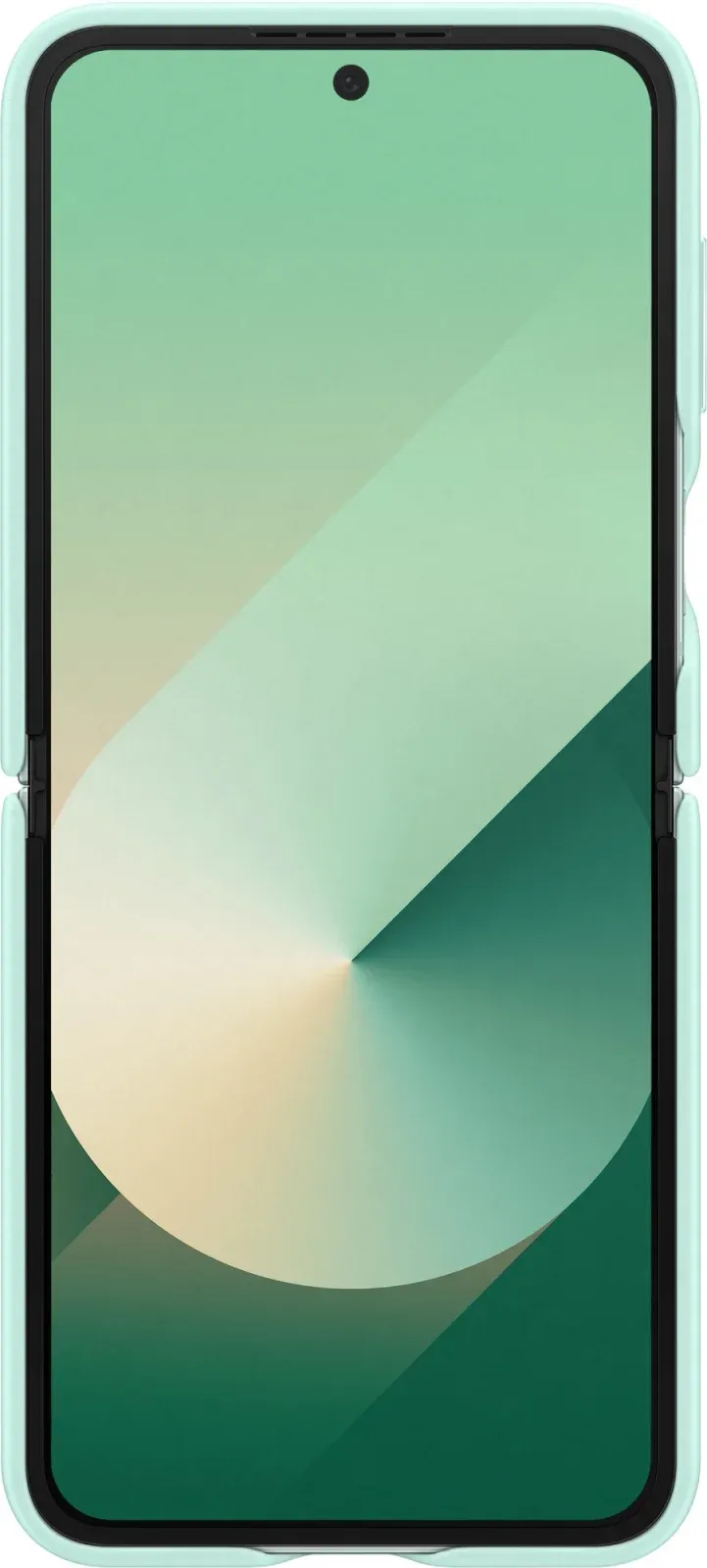 Чехол клип-кейс Samsung для Samsung Galaxy Z Flip6 Kindsuit Case Flip 6 F741 мятный EF-VF741PMEGRU - фото 2