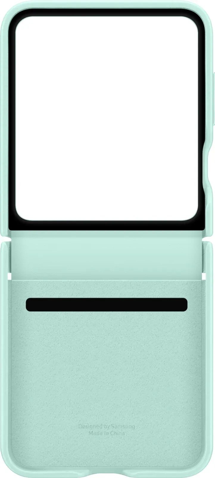 Чехол клип-кейс Samsung для Samsung Galaxy Z Flip6 Kindsuit Case Flip 6 F741 мятный EF-VF741PMEGRU - фото 7