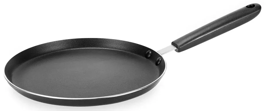 Сковорода блинная Rondell Pancake frypan RDA-022 круглая 24см покрытие: Xylan Plus ручка несъемная без крышки черный - фото 5