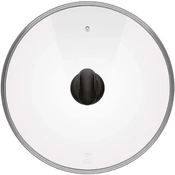 Крышка Rondell Weller RDA-123 d=28см крыш.прозрачный руч.черная - фото 4