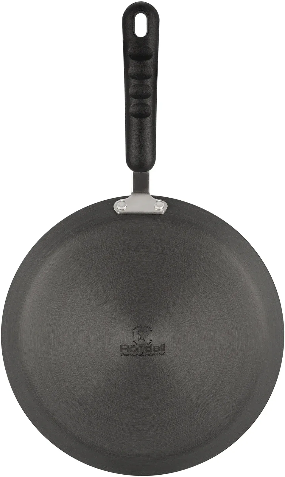 Сковорода блинная Rondell Pancake frypan RDA-274 круглая 22см покрытие: TriTitan ручка несъемная без крышки черный - фото 4